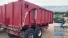 EASTERBY 9 TON MONO TRAILER C/W HYD DOOR - 5