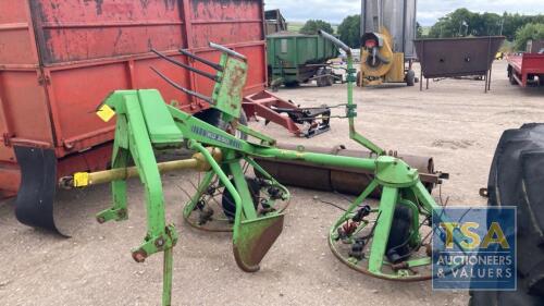 DEUTZ-FAHR KU250 HAY TURNER WITH PTO