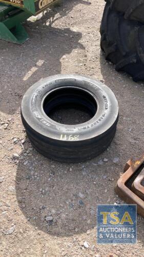 2 X 6.5 X10 TYRES MRL