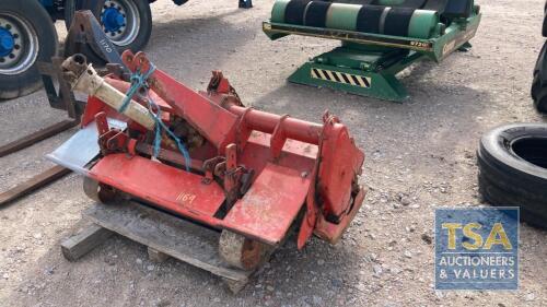 KUHN EL35 1.3M TRACTOR ROTAVATOR 7 NEW BLADES - BLADES IN PCABIN