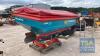 SULKY FERTILISER SPREADER C/W BOOKS AND CALIBRATION KIT PTO P/ - 2