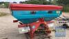 SULKY FERTILISER SPREADER C/W BOOKS AND CALIBRATION KIT PTO P/ - 9