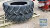 REAR TRACTOR TYRES AND TUBES 16.9 R38 - 2