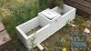 DOUBLE SIDED WATER TROUGH