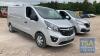 Vauxhall Vivaro 2900 Sportive Cdti - 1598cc 2 Door Van