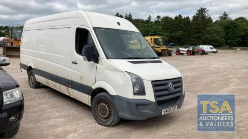 Volkswagen Crafter Cr35 163 Lwb - 2461cc 2 Door Van