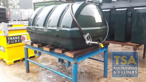 Titan 1200 Litre Single Skin Tank c/w Delway Hose & Steel