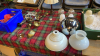 LAMP 3 SHADES SWITCHES & CABLE