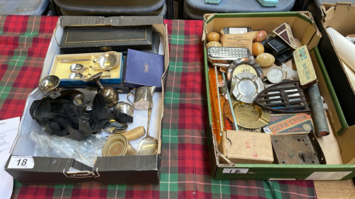 3 BOXES GAS MASK EP WARE POSTERS PHOTOS COMICS ETC