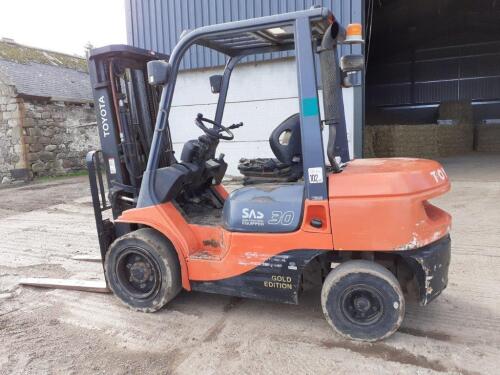 Toyota 3 Ton Forklift Triplemast