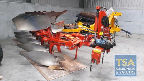 Kuhn Multimaster 112 Five Furrow Reversible Plough c/w Solid