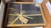 2 BOXES BRASS & WOODEN WARE & PLACE MATS - 9