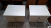 2 BEDSIDE CABINETS