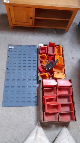 STORAGE BOXES & RACKS