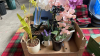 BOX OF ARTIFICIAL FLOWERS - 2