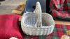 BOX BASKET, ANTLER, WOODENWARE - 8