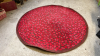 ROUND RED RUG - 2