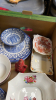 X2 BOX OF PLATES, JUGS ETC - 7