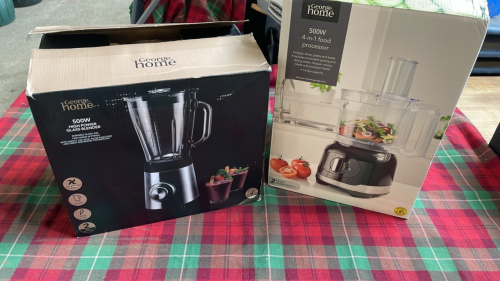 NEW BLENDER & 4 IN 1 FOOD PROCESSOR