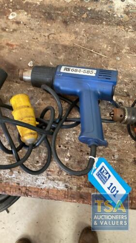 RS 684-585 Hot Air Gun - 110V