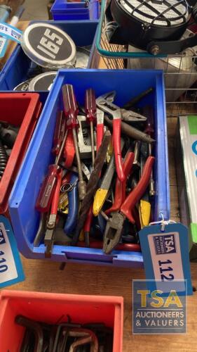 Box c/w Quantity Hand Tools