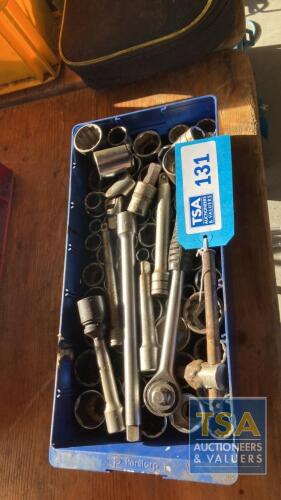 Box c/w Quantity Sockets - Various