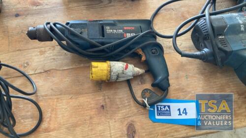 Bosch GSB18-RE Hammer Drill - 110V