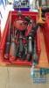 Box c/w Quantity Screwdrivers, Spanners and Tools