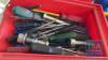 Box c/w Quantity Screwdrivers - Various - 2