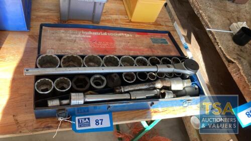 Heavy Duty Industrial Socket Set