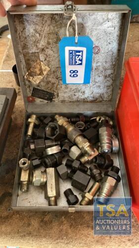 2 No. Box c/w Hydraulic Fittings