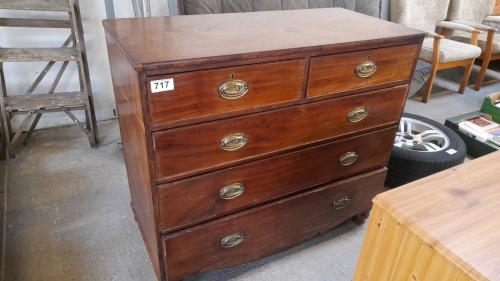 2 OVER 3 CHEST OF DRAWERS