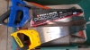 2 BOX LOTS - CABLE & HAND SAWS - 3