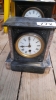 2 SLATE CLOCKS - 2