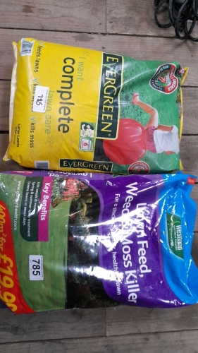 2 BAGS LAWN CARE