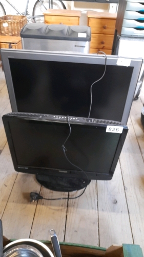 2 TV'S - NO REMOTES