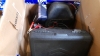 BOX OF TOOLS, CHARGER, STAPLE GUN ETC - 4