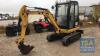 CAT 302.4D, Year 2013, HOURS -678, NO VAT - 2