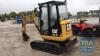 CAT 302.4D, Year 2013, HOURS -678, NO VAT - 3