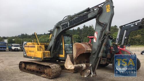 VOLVO EC140BLC, Year 2003, 7163 Hours, PLUS VAT