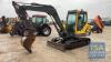 VOLVO EC55B, YEAR - 2004 , HOURS - 11958 , PLUS VAT - 2