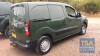 Citroen Berlingo 625 XTR + HDi - 1560cc 2 Door Van - 4