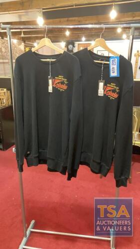 2 No. Mutt Branded Sweatshirts - Sizes As Viewed