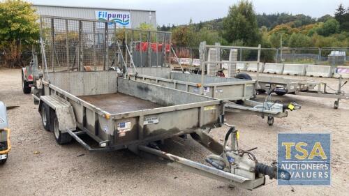 IFOR WILLIAMS GP126H PLANT TRAILER. Local Authority Direct