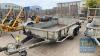 IFOR WILLIAMS GP126H PLANT TRAILER. Local Authority Direct - 2