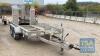 INDESPENSION ALUMAX 3500KG 10 X 5'6" PLANT TRAILER