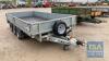 IFOR WILLIAMS LM 14FT TRAILER 8FT ALLOY RAMPS, 2 KEYS, 2022