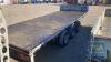 IFOR WILLIAMS TRAILER 16 FEET, TRI AXLE TRAILER - 4