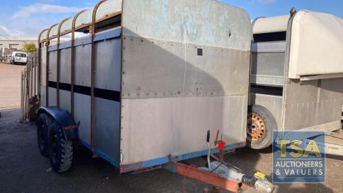 2 AXLE LIVESTOCK TRAILER SHEEP DECKS & LED LIGHTS