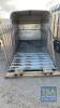 LIVESTOCK BOX TRAILER DEMOUNTABLE, ALUMINIUM - 4